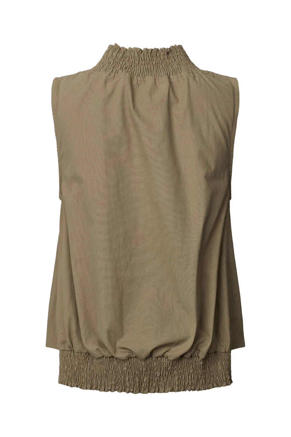 Rabens Saloner poplin top fiola