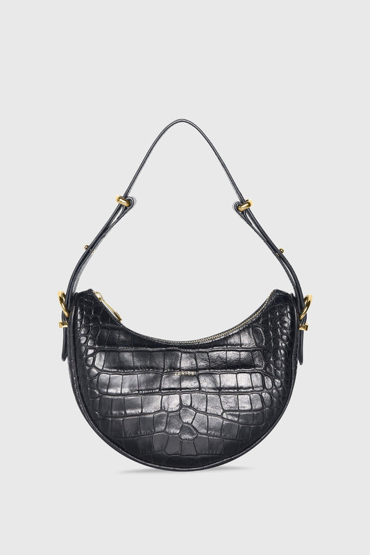 Janice clyde zwart croco