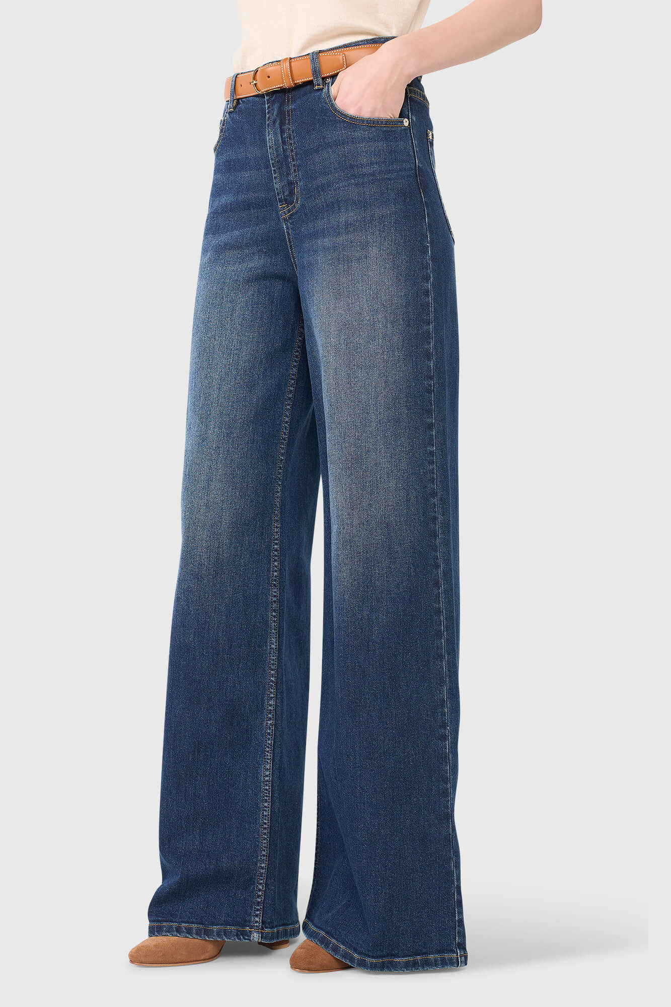 Janice wide leg jeans mason