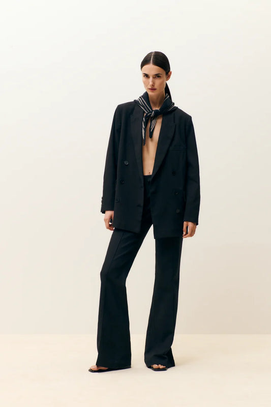 Closed oversized cotton linen blazer