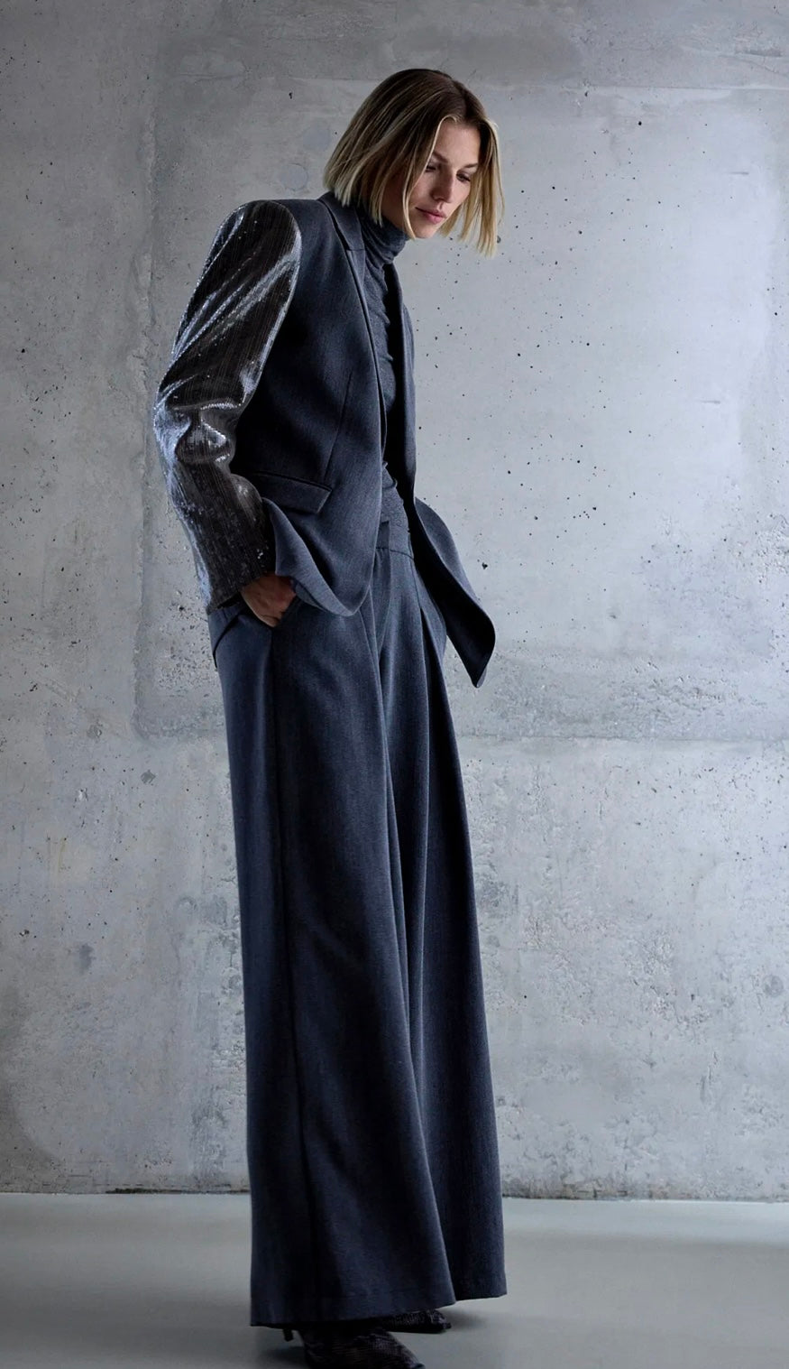Femmes du sud blazer cher sequins