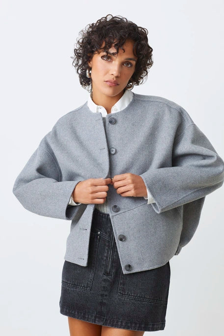 Suncoo eddy Short wool coat