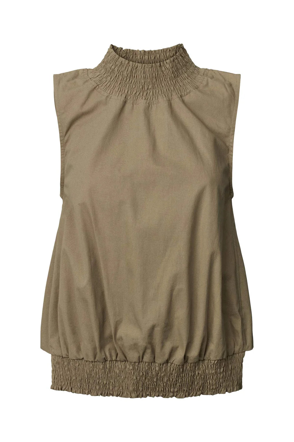 Rabens Saloner poplin top fiola