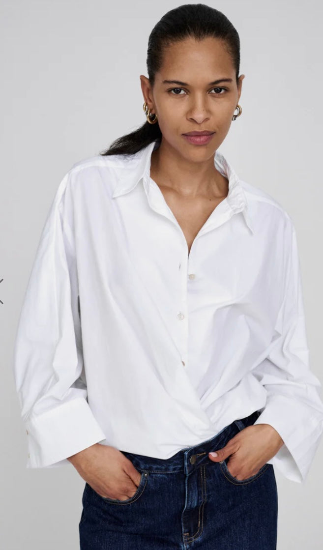 Rabens Saloner chloe blouse wit