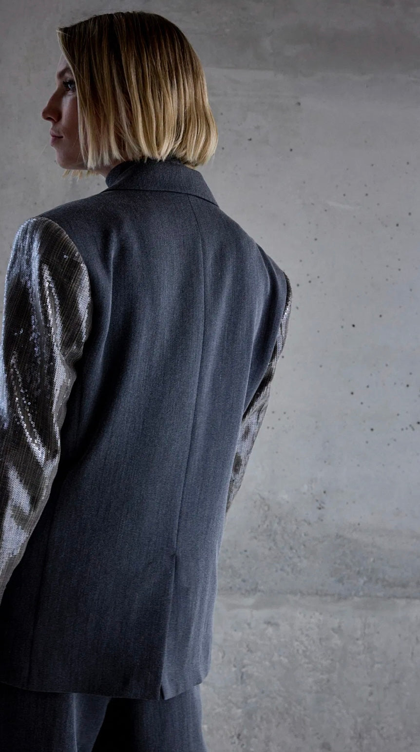 Femmes du sud blazer cher sequins