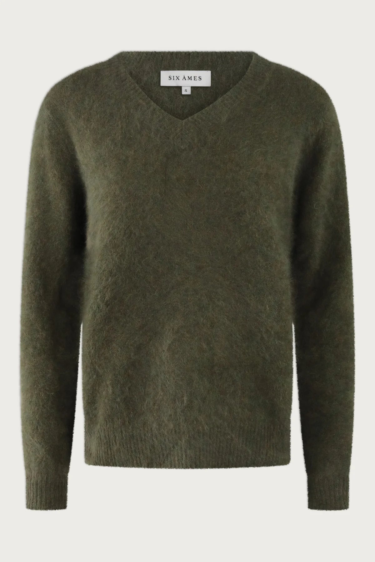 Six Ames megan sweater army melange