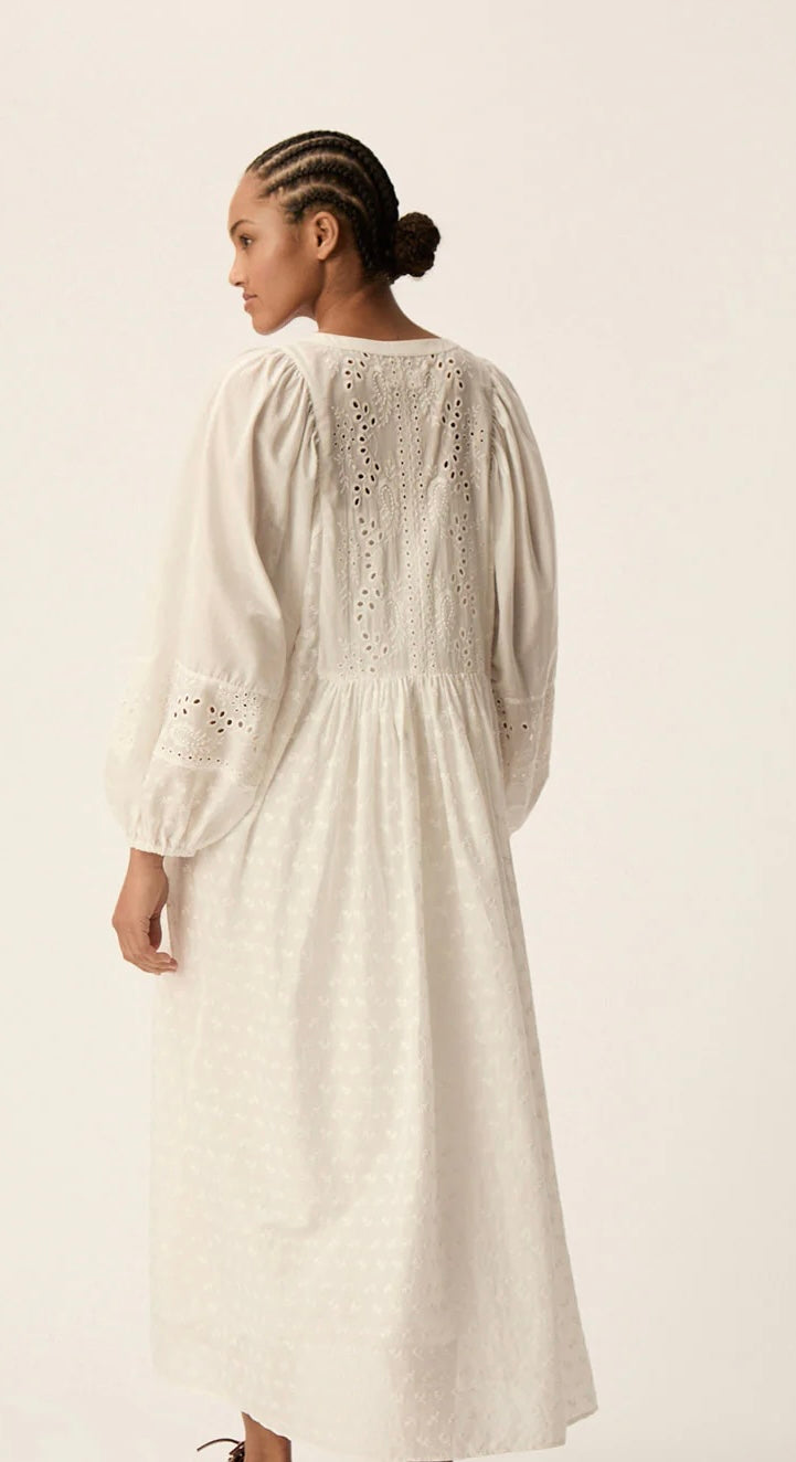 Des petits hauts jurk Salama ecru