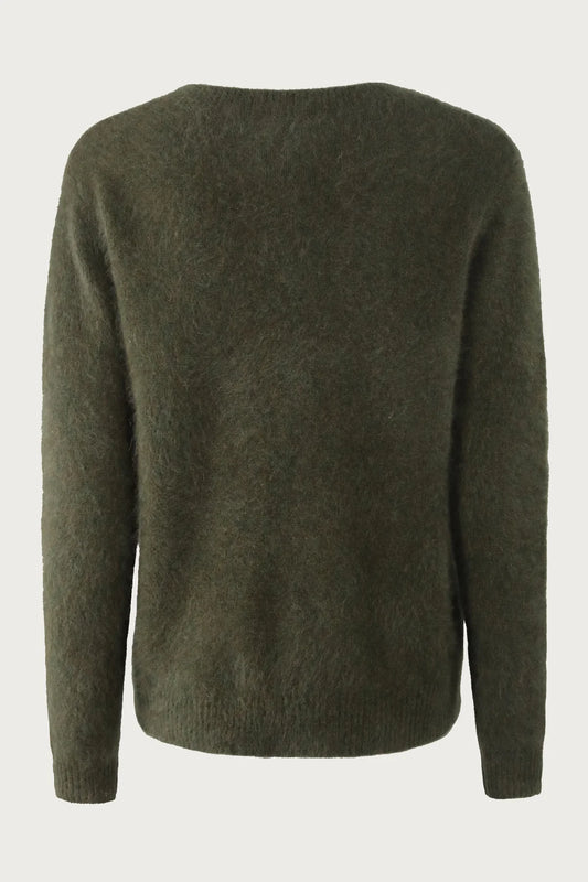 Six Ames megan sweater army melange