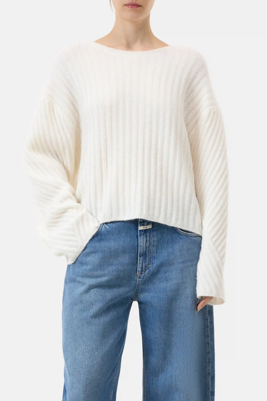 Closed Alpaca-wool-mix jumper