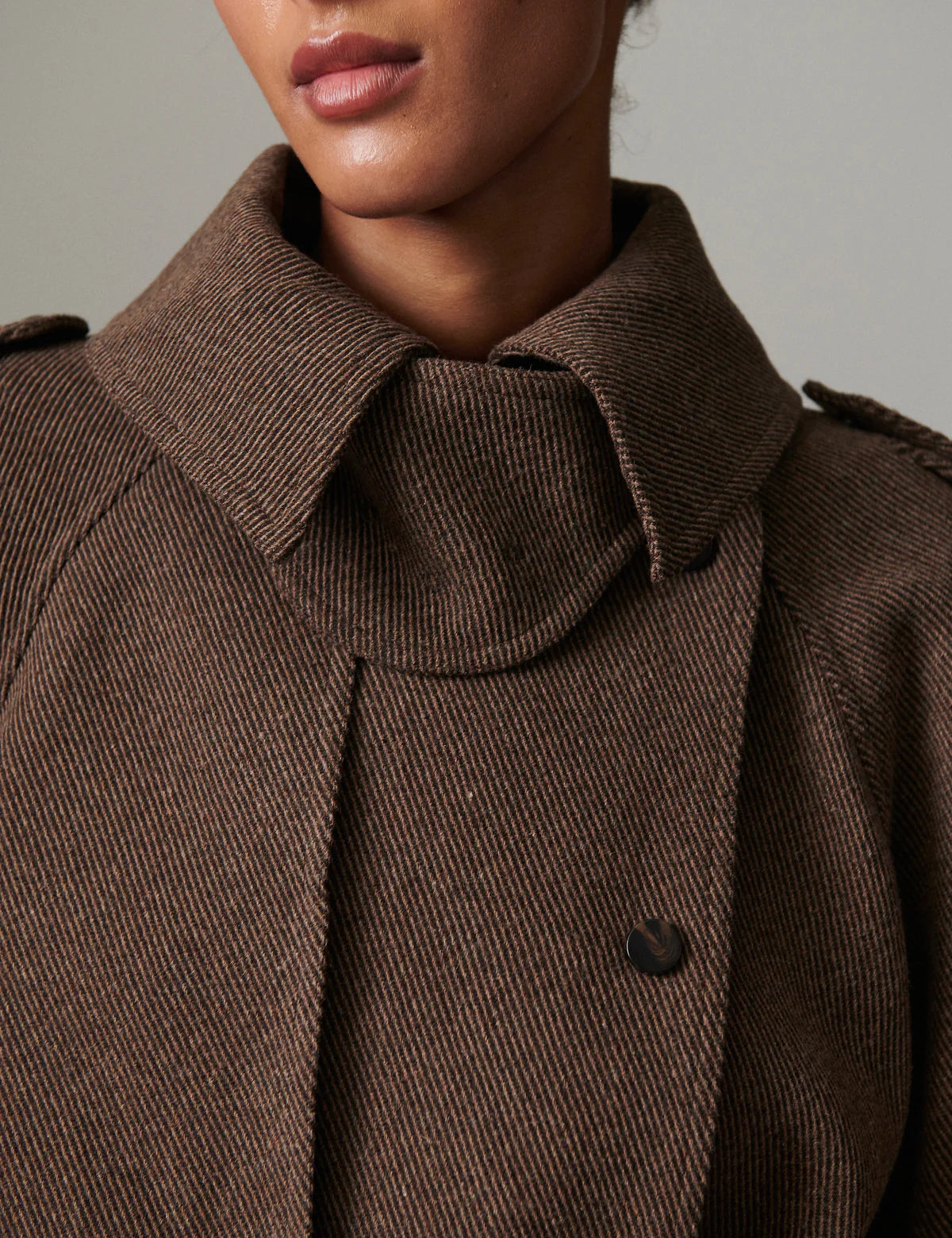Day Birger et Mikkelsen wool twill trenchcoat lynn
