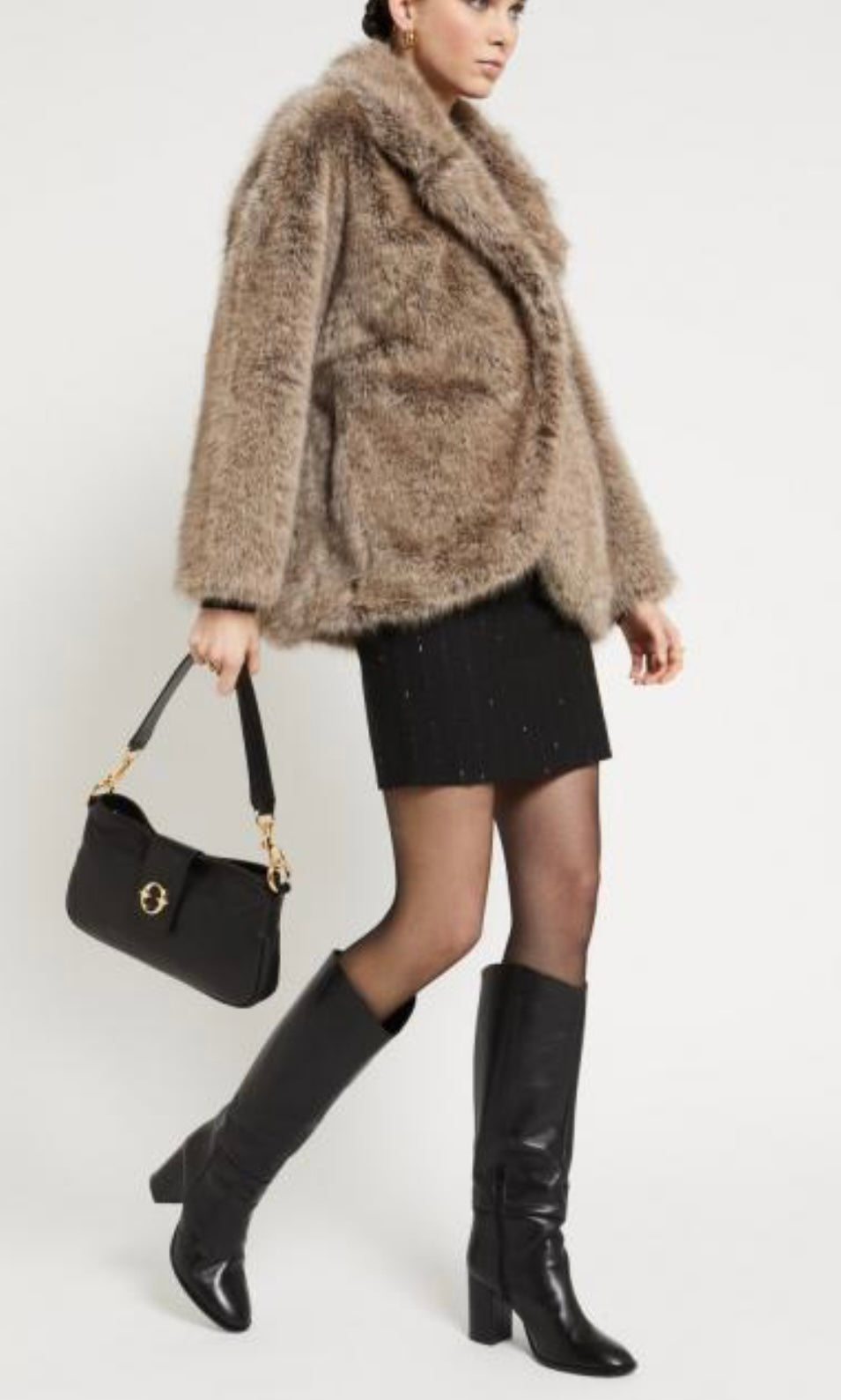 Ottodame faux fur coat