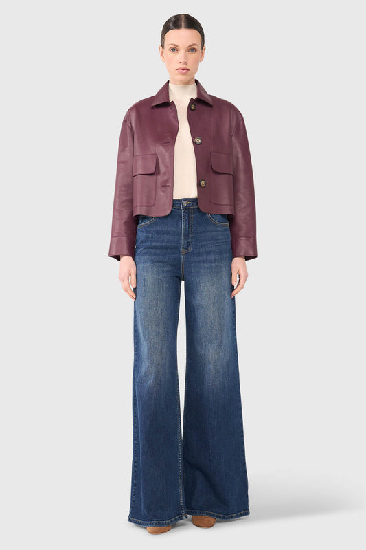 Janice william jack leer Burgundy