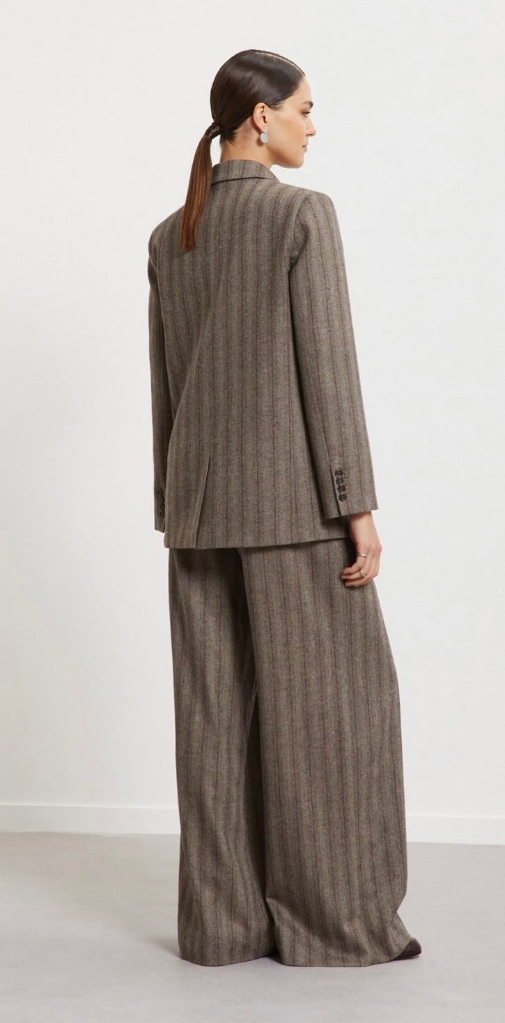 Ottodame krijtstreep broek