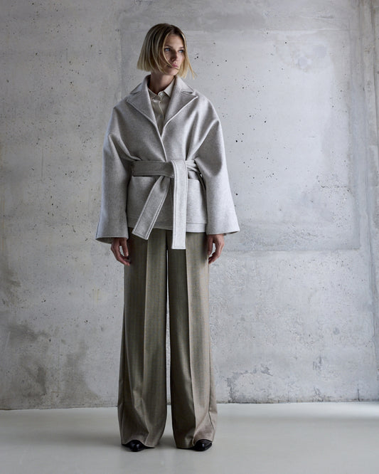 Femmes du sud kimono jas roch wool