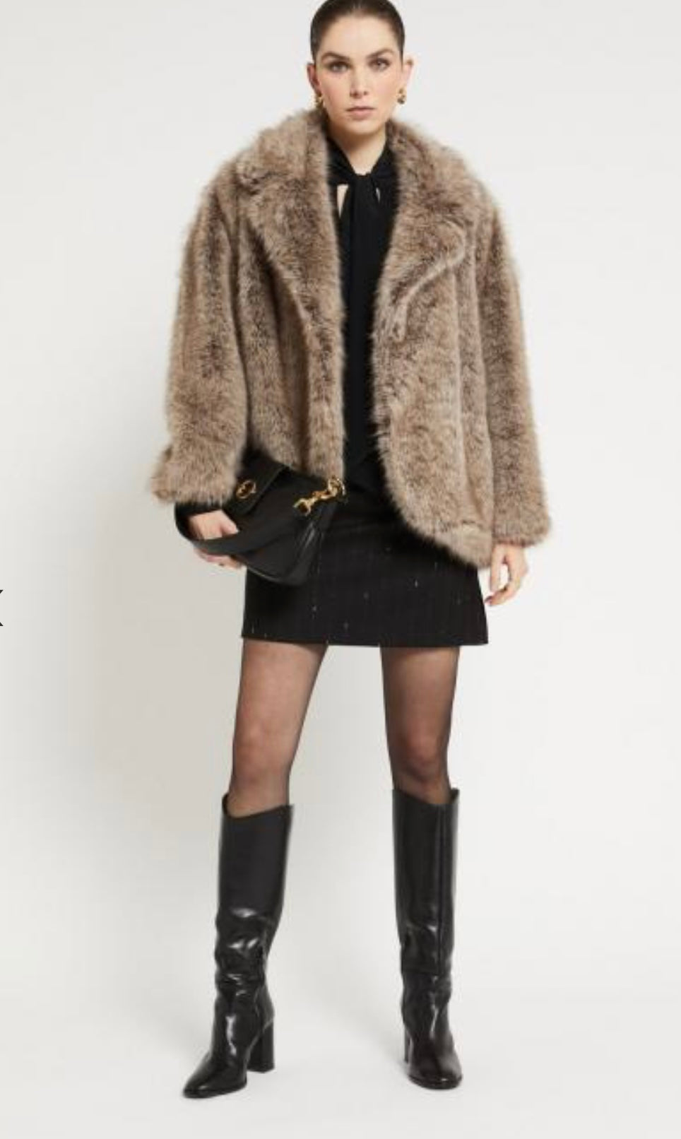 Ottodame faux fur coat
