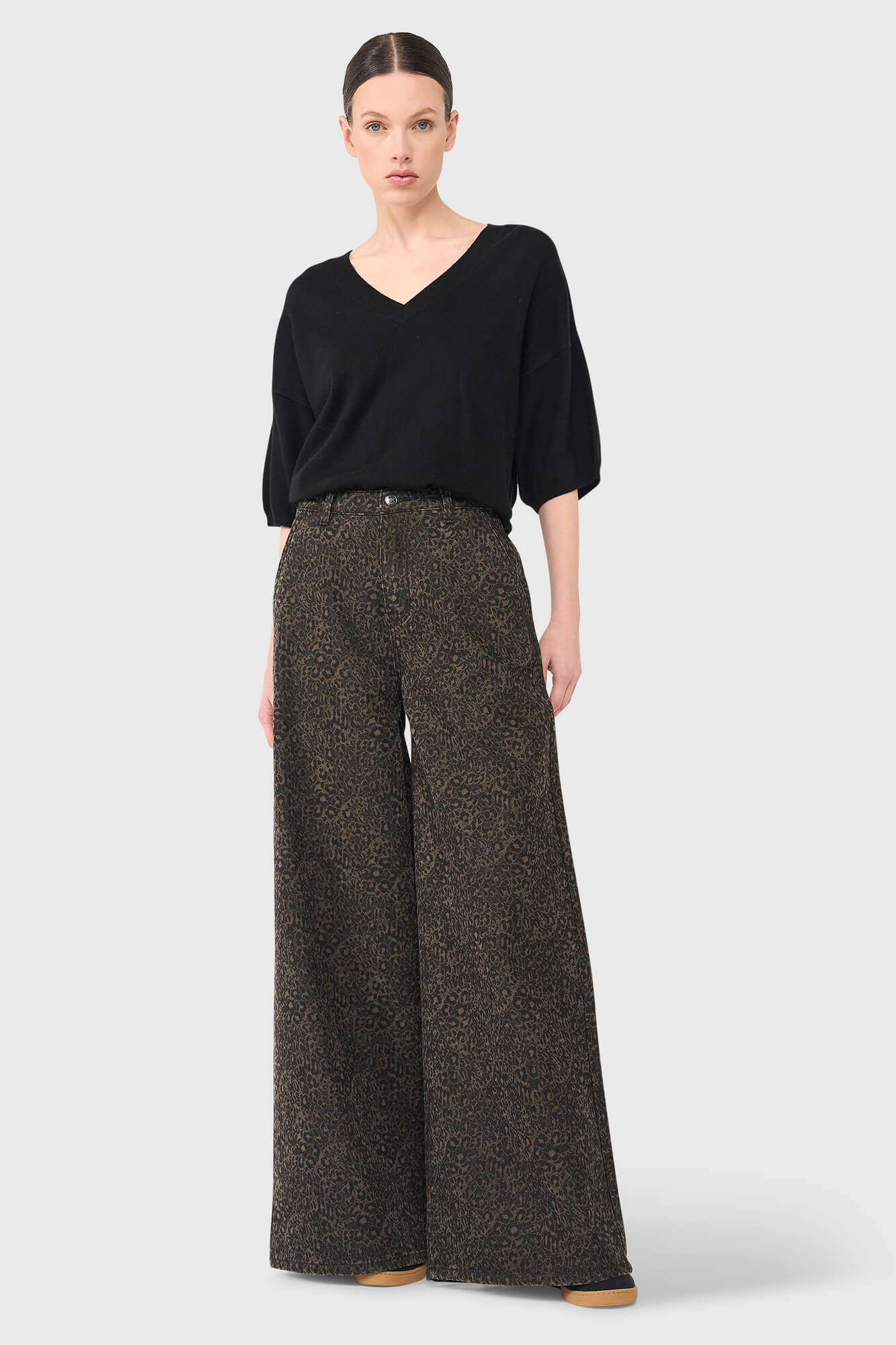 Janice romeo trui zwart