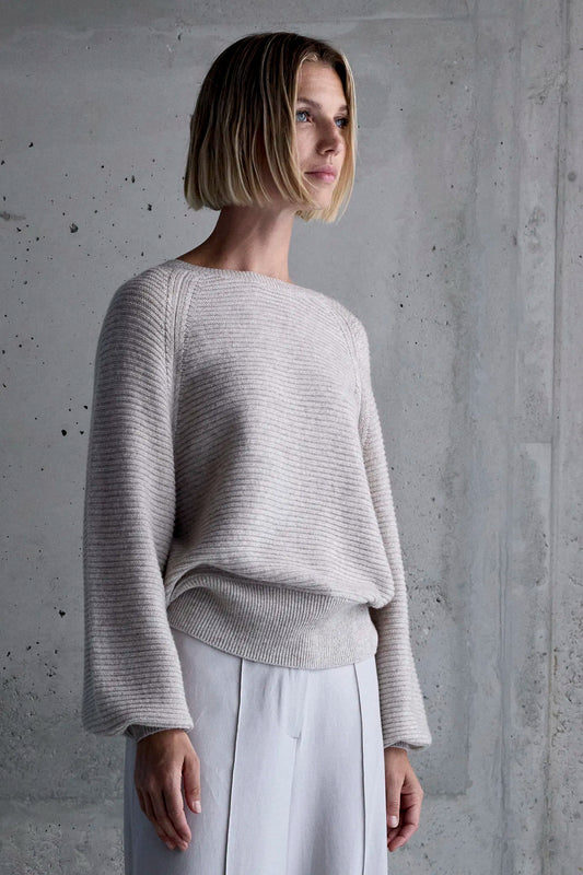 Femmes du sud pullover gisela beige