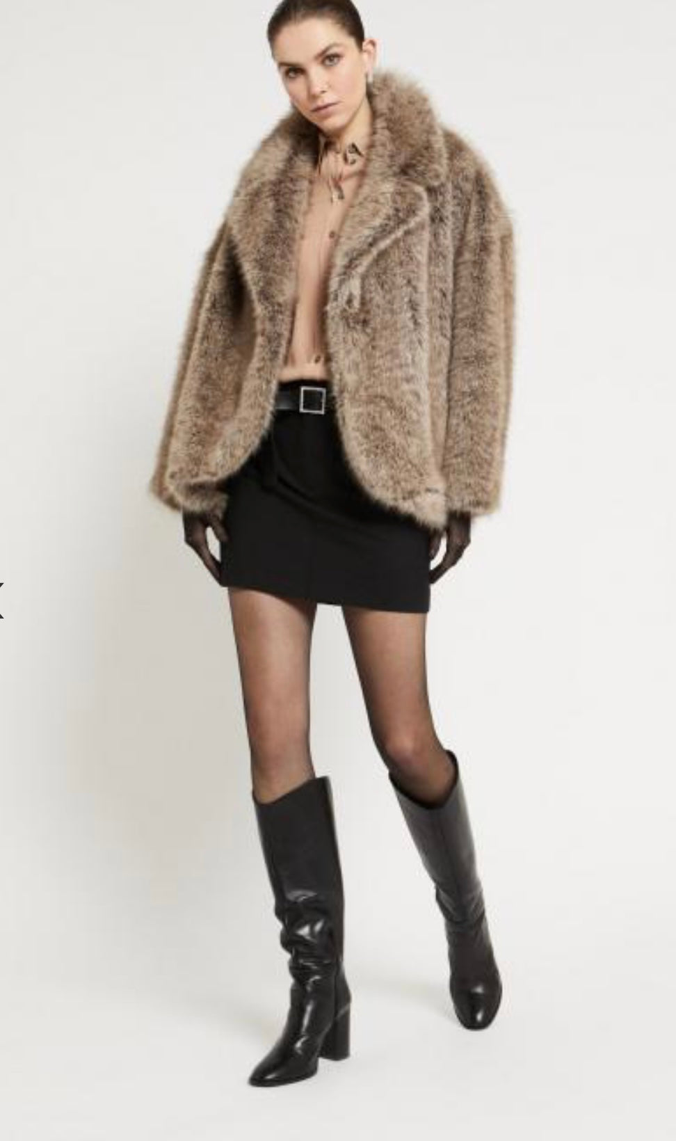 Ottodame faux fur coat