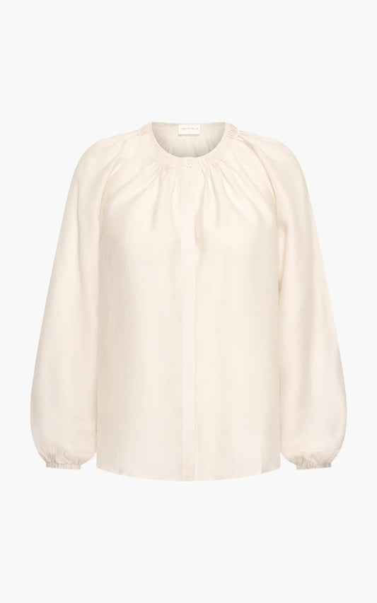 Aimee the label peer blouse off white