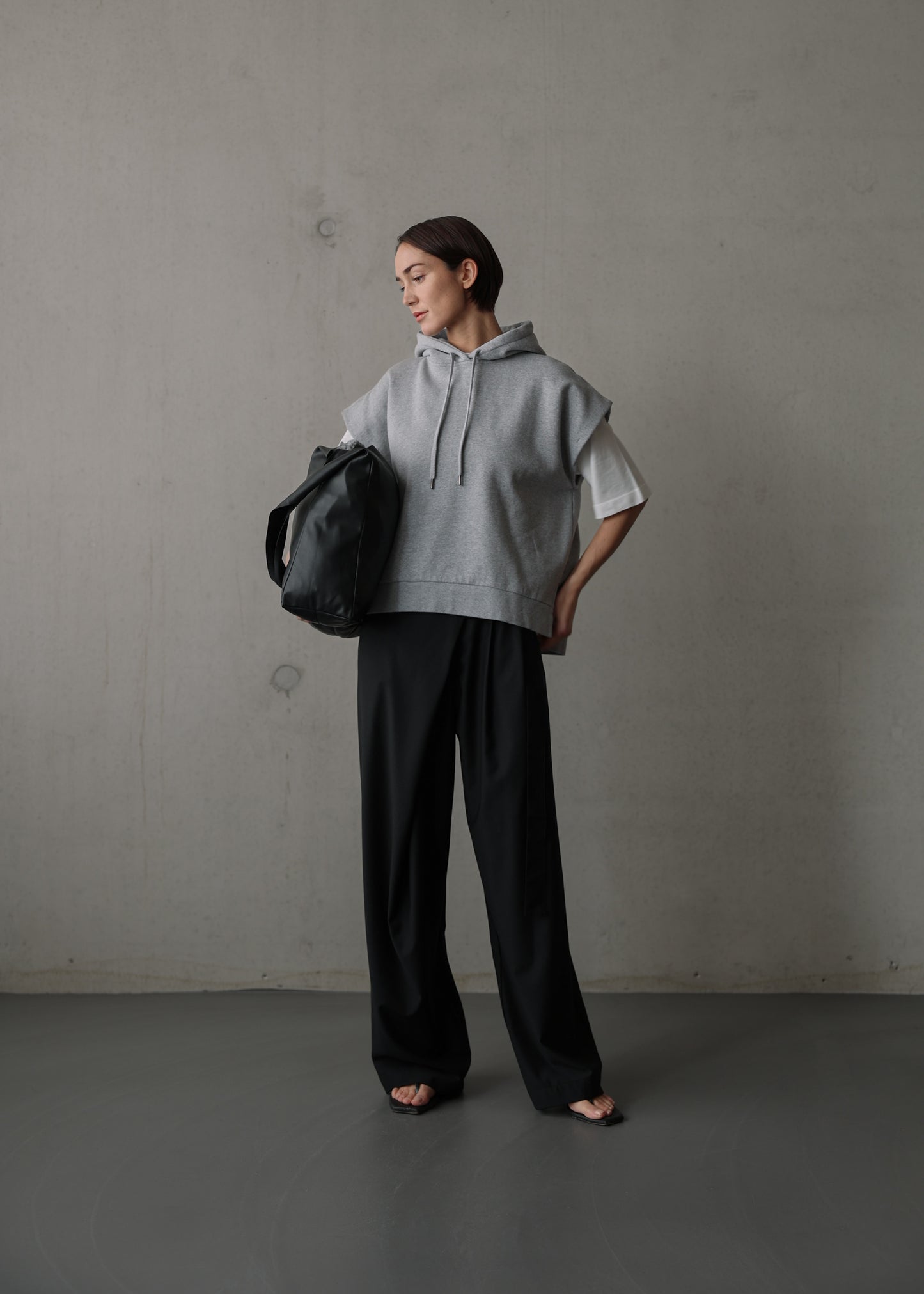 Club L’avenir sweater mozes grey melee