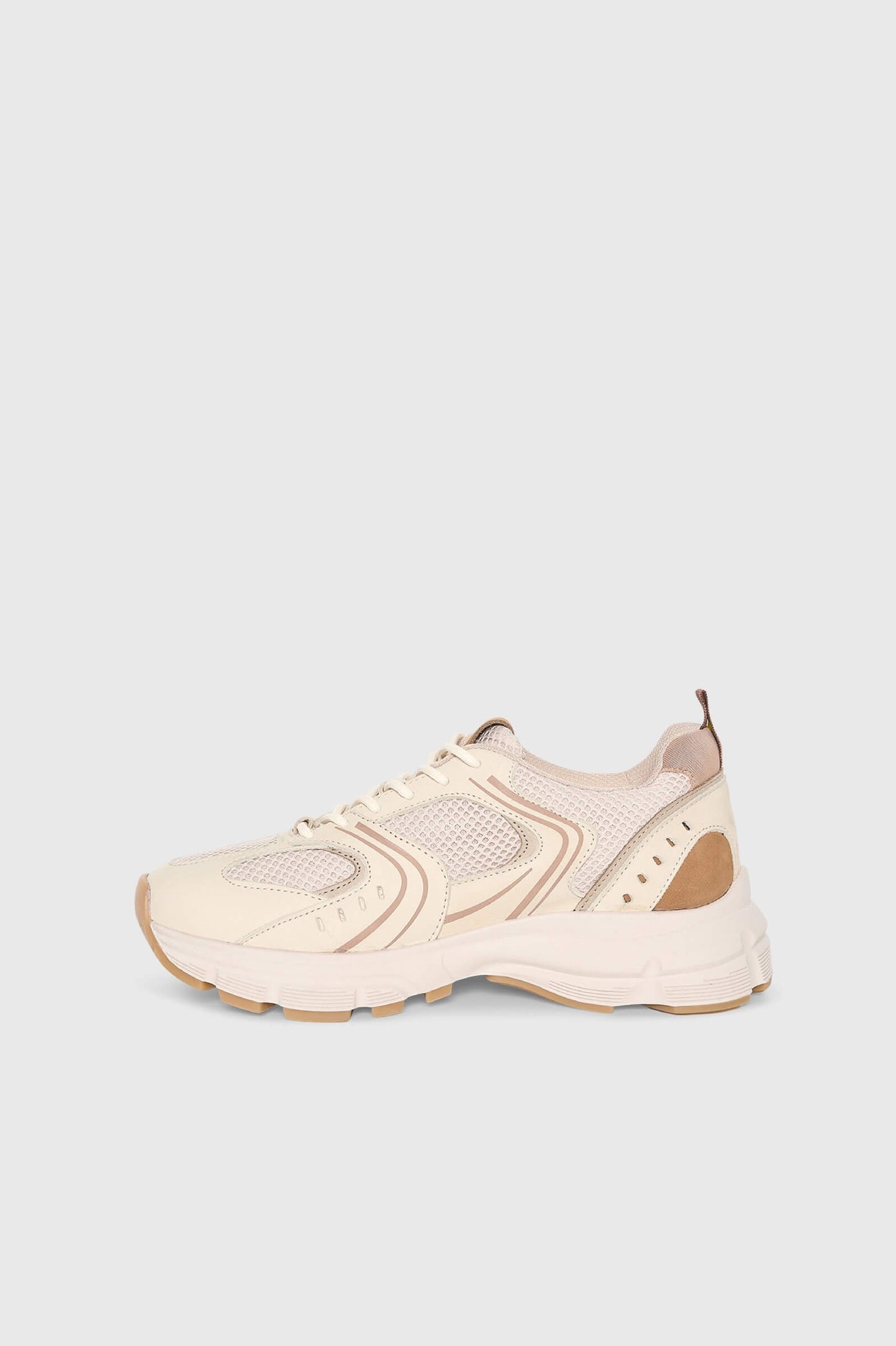 Janice bolt sneaker camel