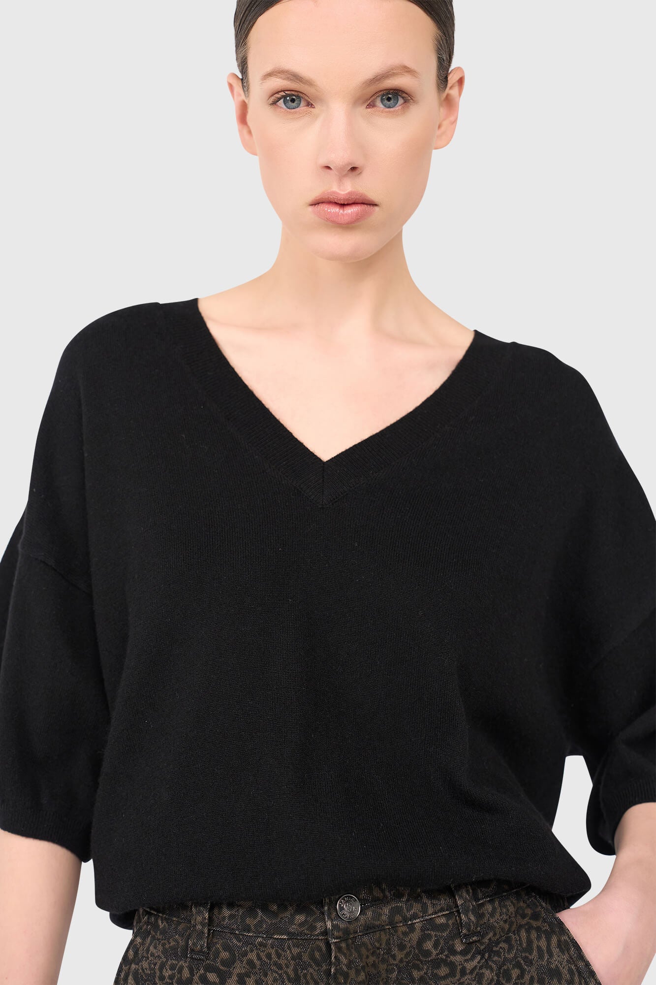 Janice romeo trui zwart