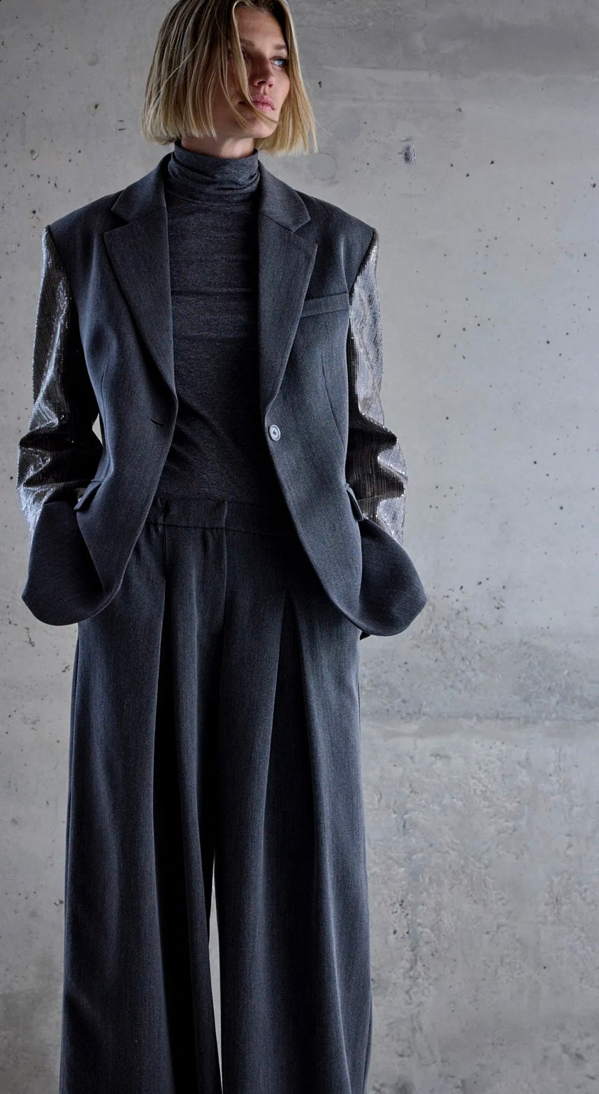 Femmes du sud blazer cher sequins