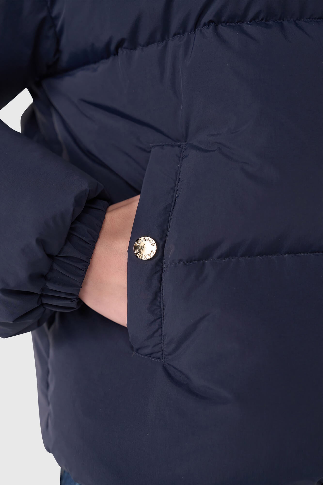 Janice puffer coat sadique blauw