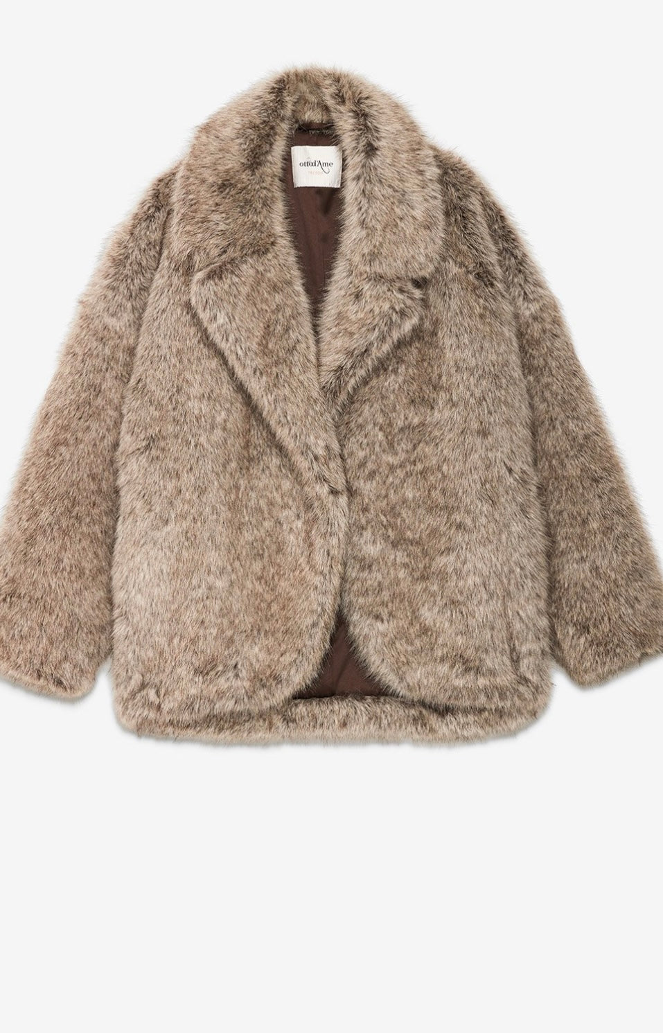 Ottodame faux fur coat