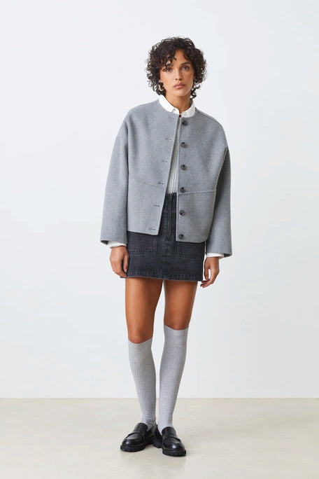 Suncoo eddy Short wool coat