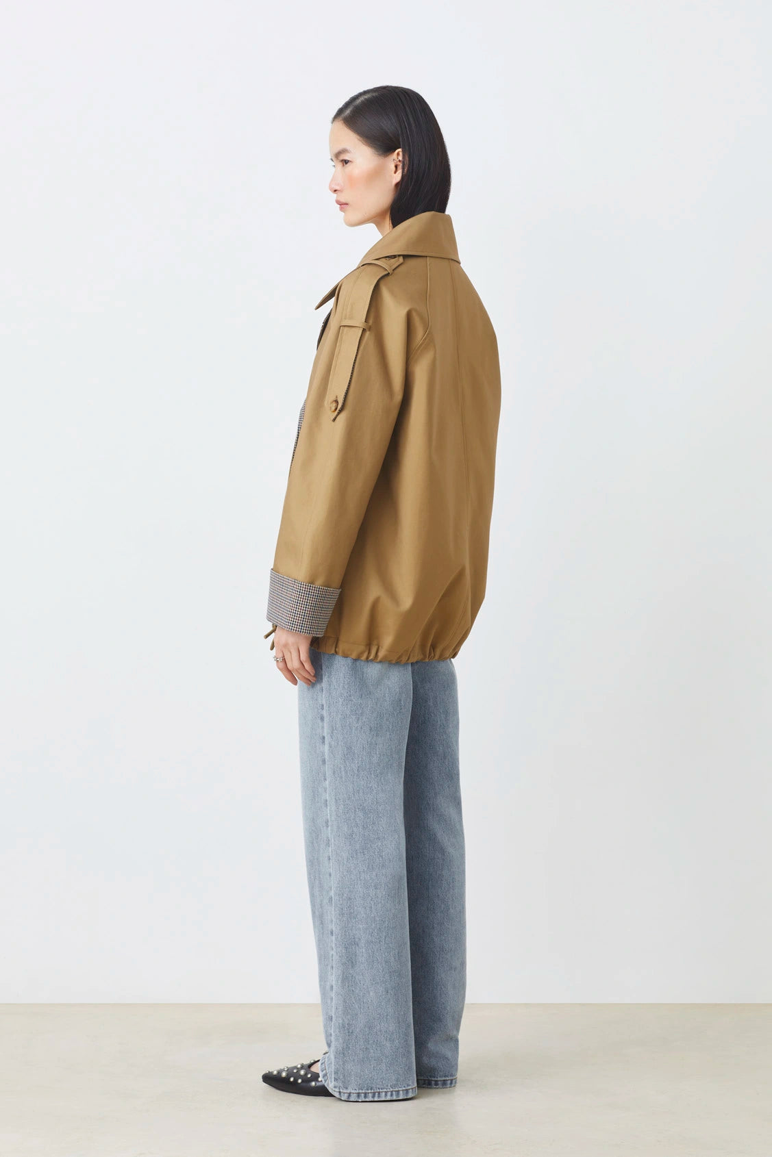 Suncoo korte trenchcoat Eden