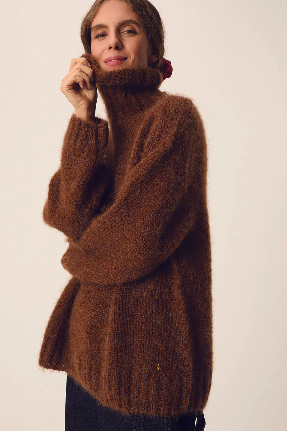 Des petits hauts trui charline biscuit
