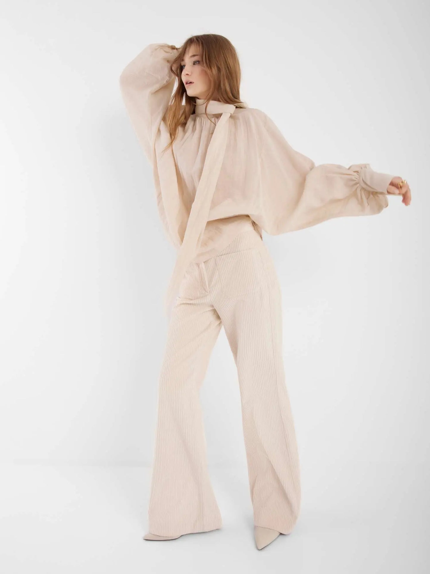 So sue bombay blouse beige