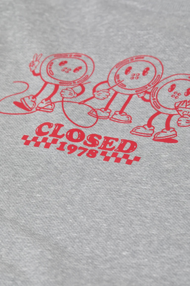 Closed sweatshirt in a cotton blend