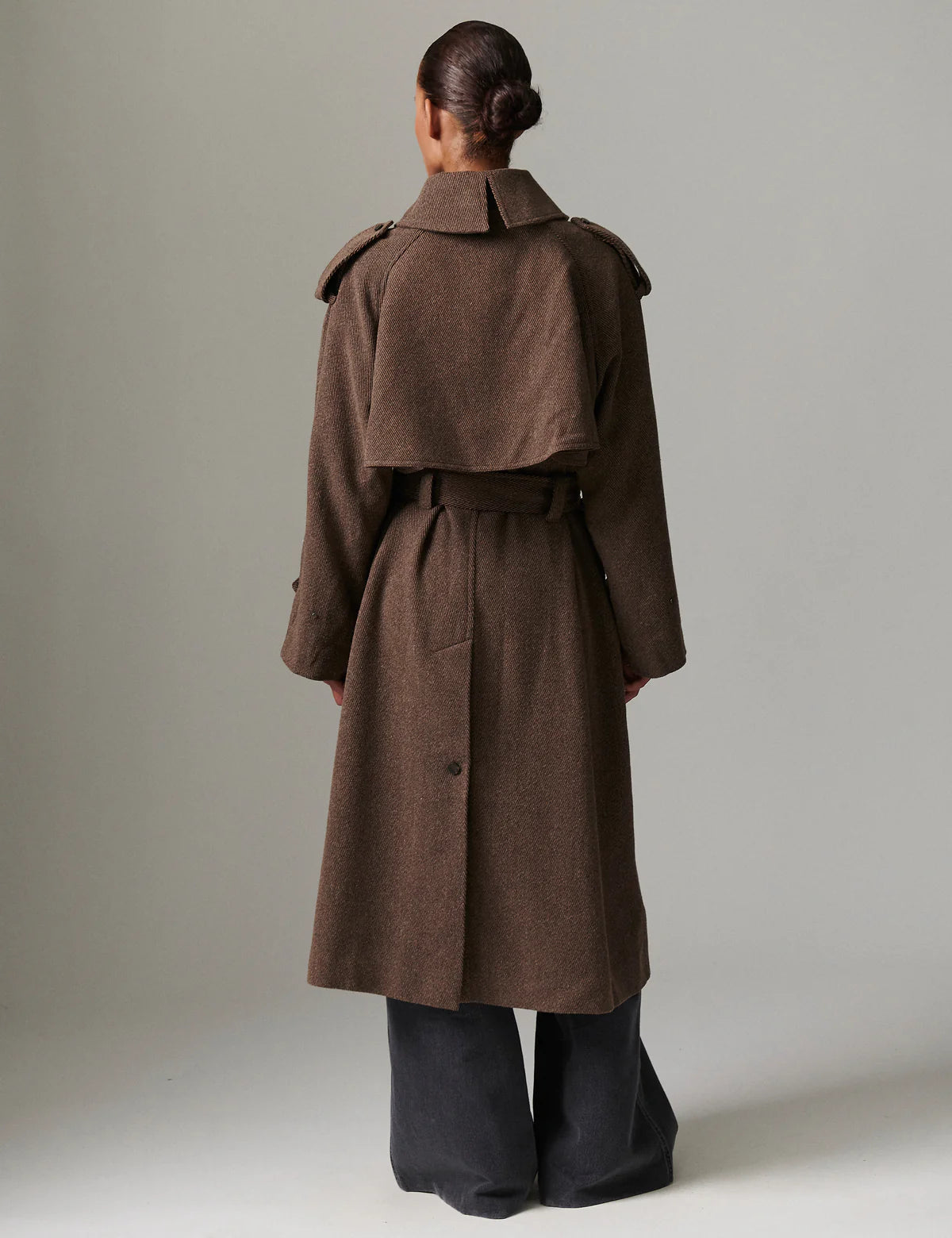 Day Birger et Mikkelsen wool twill trenchcoat lynn