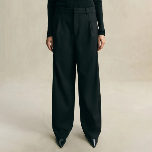 Drykorn broek Crawl zwart