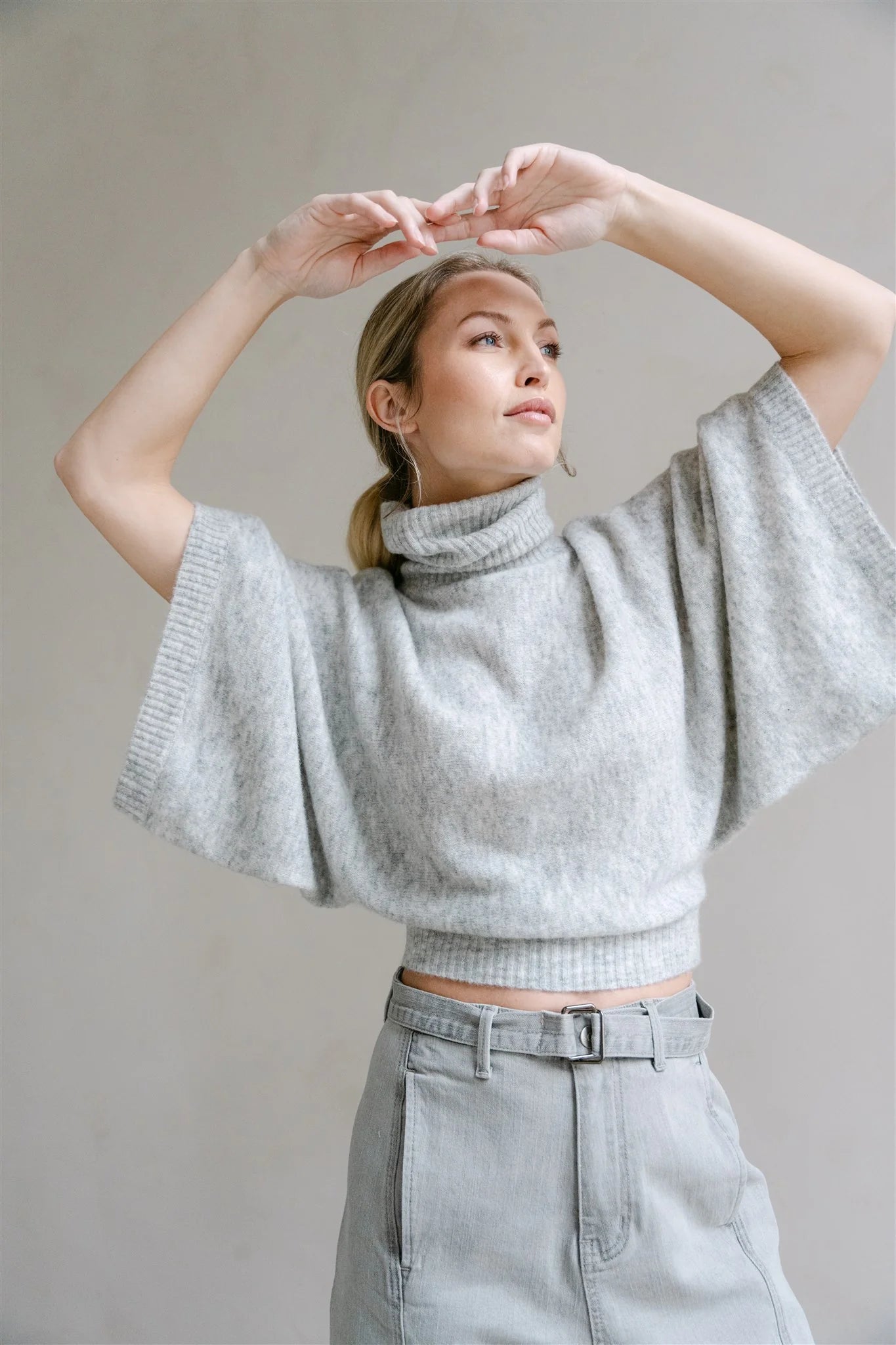 Aimee the label clipo trui brown